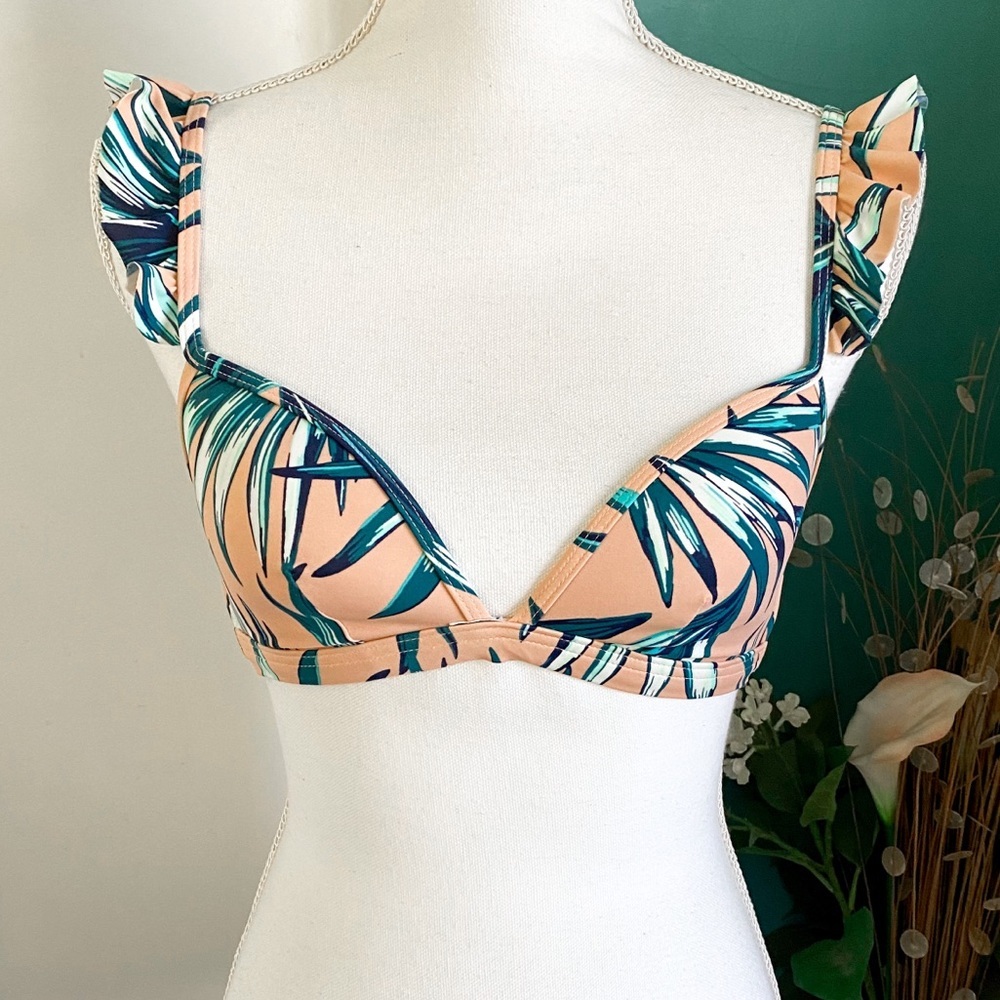 Victoria's Secret PINK Ruffle Bikini Top